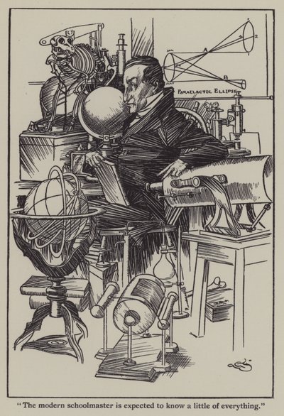 Illustrazione per The Essays of Elia di Charles Lamb da A. Garth Jones