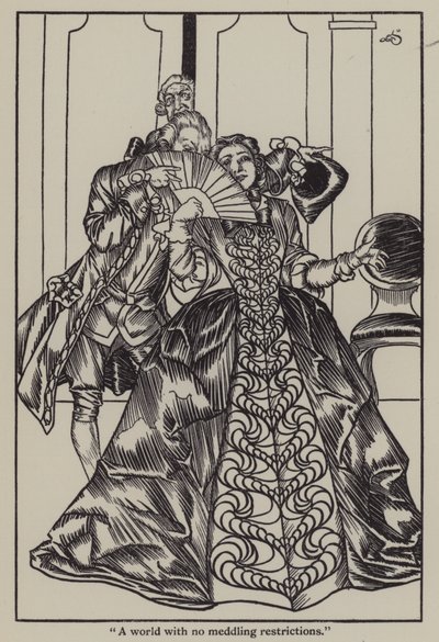 Illustrazione per The Essays of Elia di Charles Lamb da A. Garth Jones