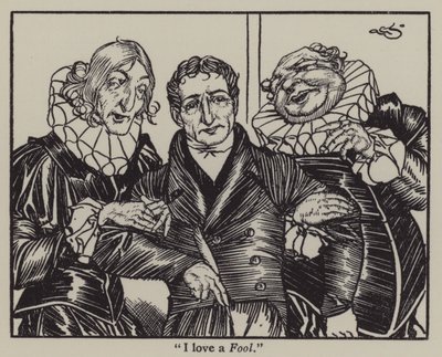 Illustrazione per The Essays of Elia di Charles Lamb da A. Garth Jones
