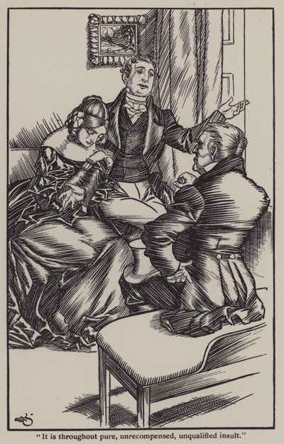 Illustrazione per The Essays of Elia di Charles Lamb da A. Garth Jones