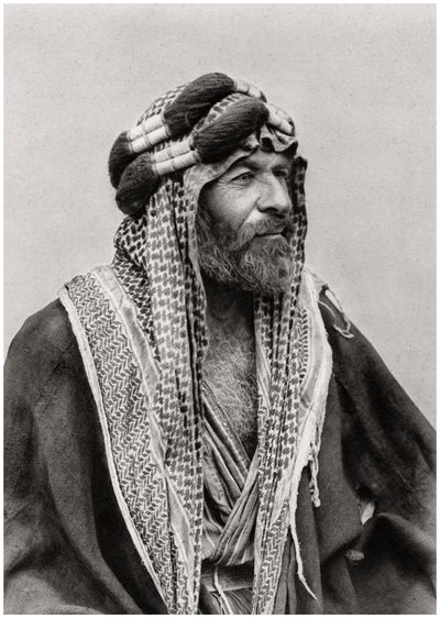Uno sceicco arabo, Iraq, 1925 da A. Kerim