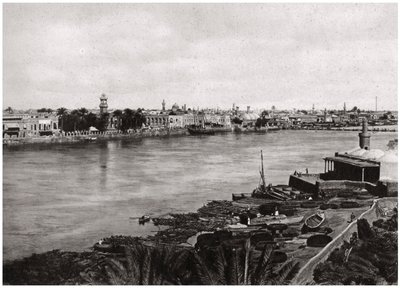 Baghdad moderna, la Città dei Califfi, Iraq 1925 da A. Kerim
