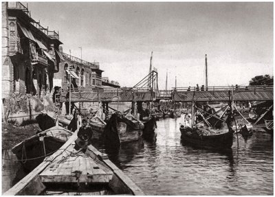 Il ponte Whiteley, Ashar Creek, Bassora, Iraq, 1925 da A. Kerim