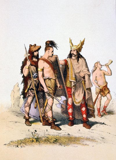 Amministratori dei villaggi, V secolo 1887 da A. Lemercier