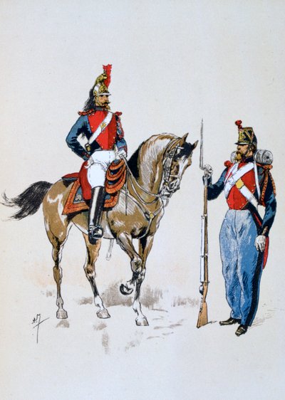 Guardia di Parigi, 11 dicembre 1852 - 10 settembre 1870 1887 da A. Lemercier