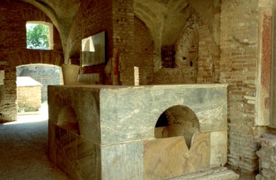 Thermopodium romano, III secolo d.C. da A. Lorenzini