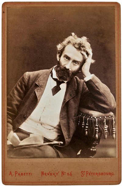 Ritratto di Nicholas Miklouho-Maclay (1846-1888) da A. Pasetti Photo Studio