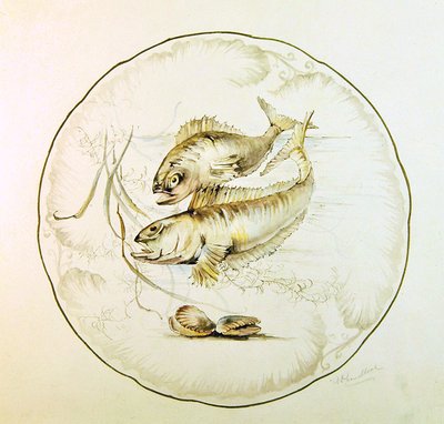 Design Wedgwood per un piatto, c.1880 da A. Proudlove