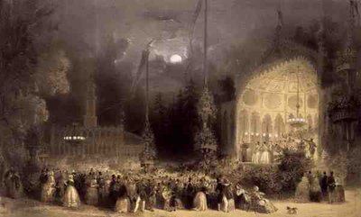 Chateau des Fleurs, Gli Champs Elysees, stampato da Auguste Bry da A Provost
