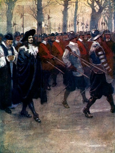 Carlo il Re camminò per l