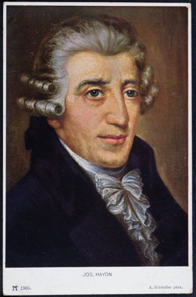 Ritratto di Franz Joseph Haydn (1732-1809) da A. Schindler