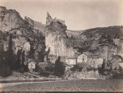 Gole del Tarn Castelbouc, 1870s da A. Trantoul