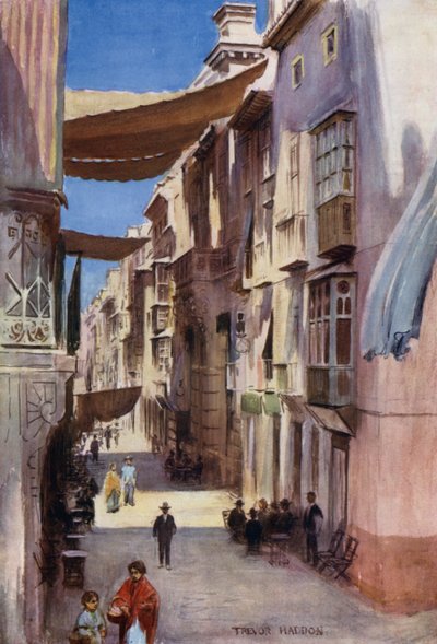 Una strada a Murcia da A. Trevor Haddon