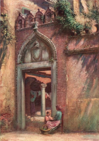 Ingresso al cortile del Ca