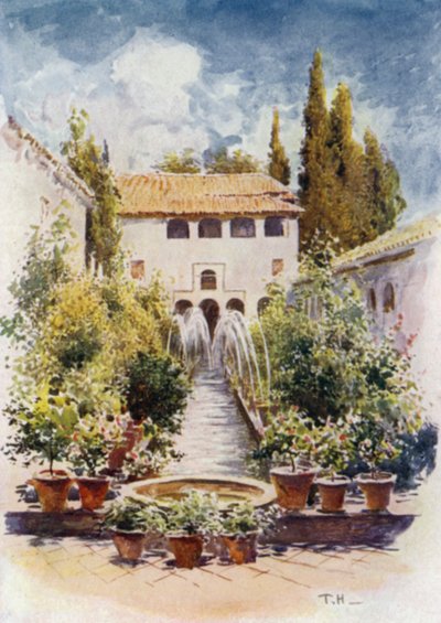 Generalife, Corte dell