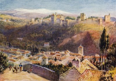 Granada, vista generale dell