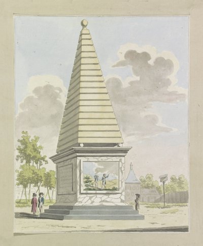 Decorazione nella Plantage, 1795 da A. Verkerk