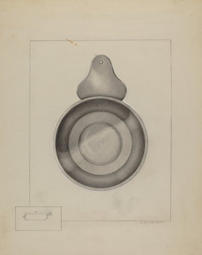 Scodella di Peltro da A. Zaidenberg
