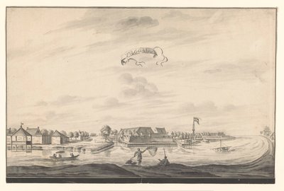 Veduta di Tegal da A. de Nelly (possibly)