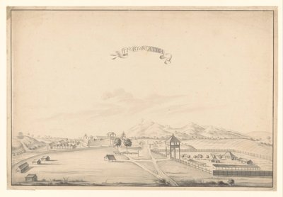 Veduta del forte Salatiga da A. de Nelly (possibly)