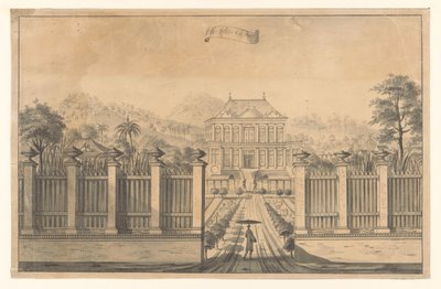 Veduta della tenuta Bonjon o Vredestein da A. de Nelly (possibly)