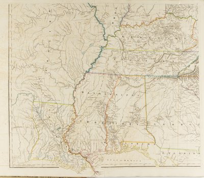Mappa degli Stati Uniti d