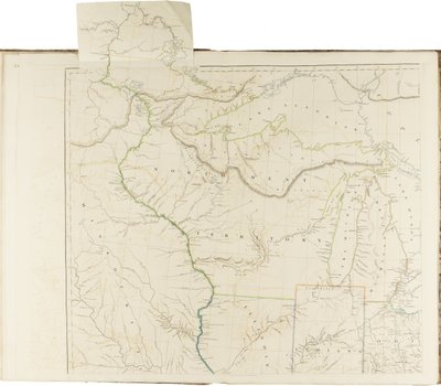 Una mappa degli Stati Uniti d