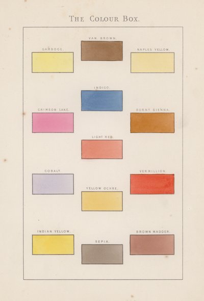 La scatola dei colori da Aaron Edwin Penley