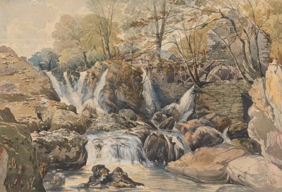 Mulino ad Acqua e Cascate da Aaron Edwin Penley