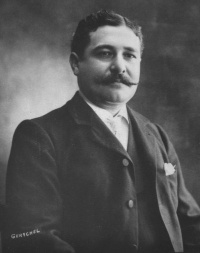 Leon Daudet, c1893 da Aaron Gerschel