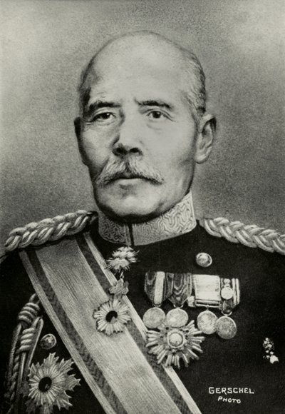 Ritratto del generale Tamemoto Kuroki (foto) da Aaron Gerschel