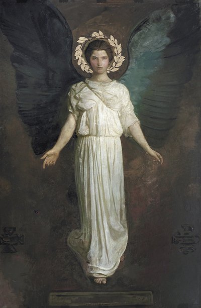 Una figura alata, 1904-11 da Abbott Handerson Thayer