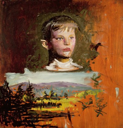 Testa di un ragazzo, 1919 da Abbott Handerson Thayer