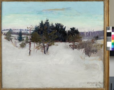 Paesaggio Invernale, 1902 da Abbott Handerson Thayer