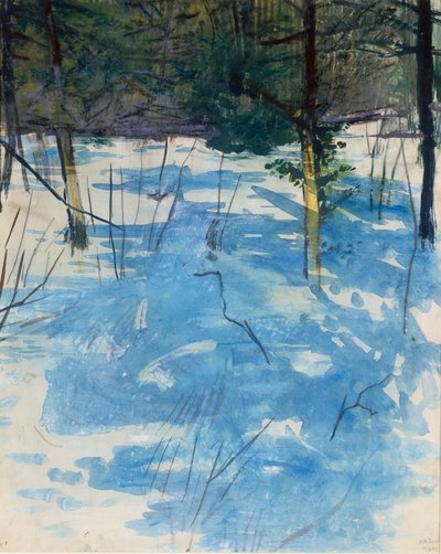 Inverno, Monadnock, ca. 1900 da Abbott Handerson Thayer