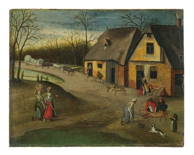 Autunno o lavoro agricolo da Abel Grimmer