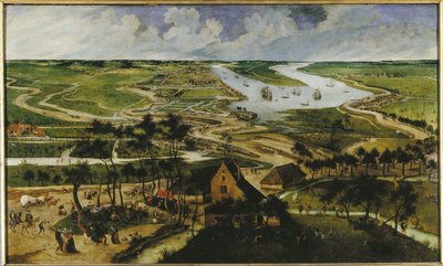 Veduta dei polder di Anversa da Abel Grimmer