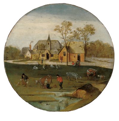 Il mese di aprile, c.1606 da Abel Grimmer or Grimer