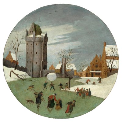 Il mese di gennaio, 1606 da Abel Grimmer or Grimer