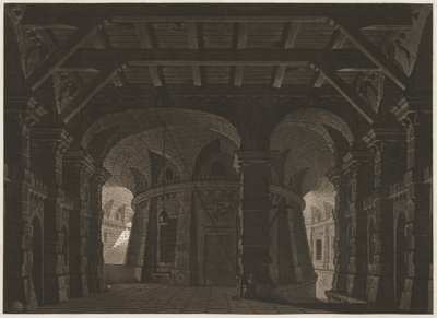 Carcere sotterraneo per il palcoscenico da Abel Schlicht
