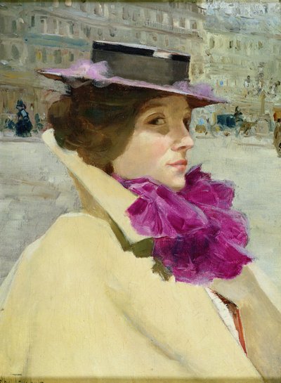 Testa di una donna da Abel Truchet