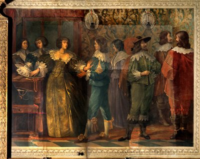 Scena della vita di Carlo di Valois, Duca d