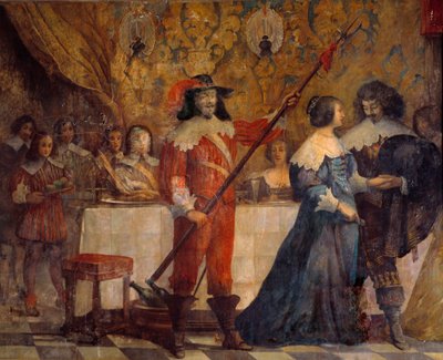 Scena della vita di Carlo di Valois, Duca d