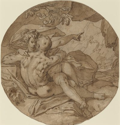 Aci e Galatea da Abraham Bloemaert
