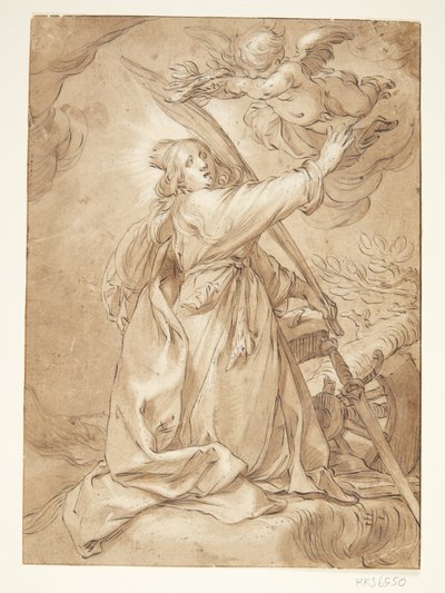 Caterina come martire da Abraham Bloemaert