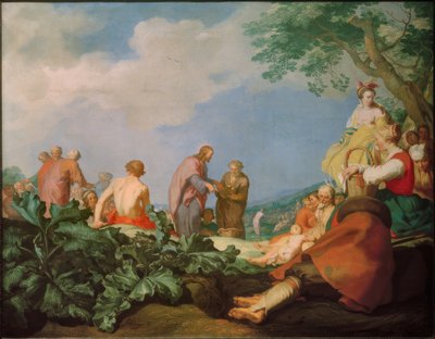La moltiplicazione dei pani da Abraham Bloemaert