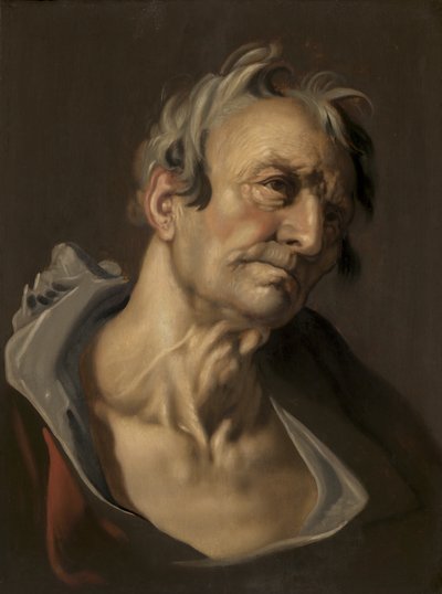 Testa di un vecchio da Abraham Bloemaert