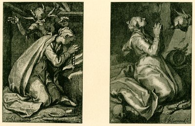 Santi penitenti da Abraham Bloemaert