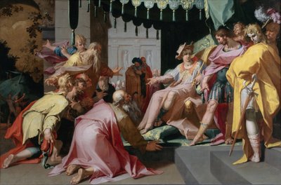 Giuseppe e i suoi fratelli, 1595-1600 da Abraham Bloemaert