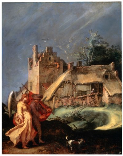 Paesaggio con Tobia e l